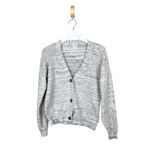 Joie Marbled Button Up Cardigan Size Small